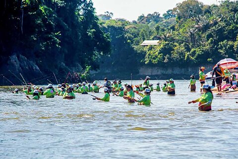 Projeto “Elas Pescando” realiza etapa neste final de semana, no município de Cabixi