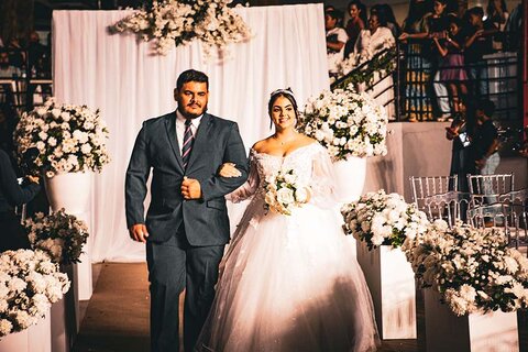 Gêmeos, mãe e filha e mais coincidências marcam casamentos comunitários em Rolim de Moura e Cacoal 