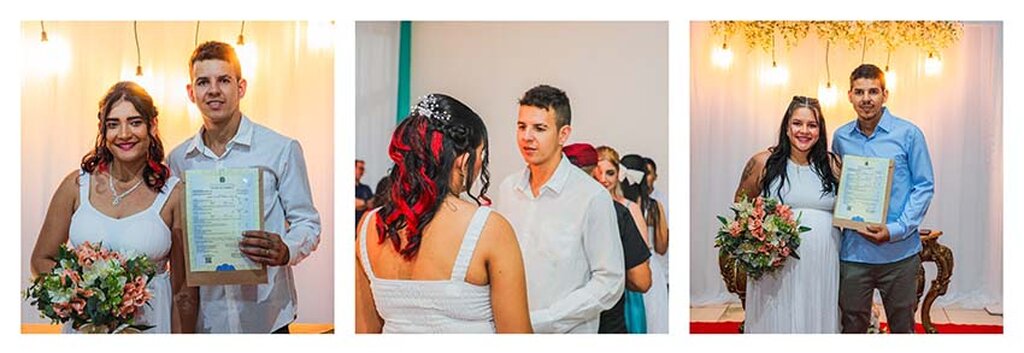 Gêmeos, mãe e filha e mais coincidências marcam casamentos comunitários em Rolim de Moura e Cacoal  - Gente de Opinião