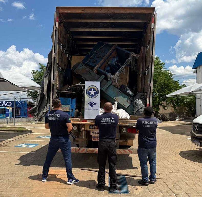Equipe de Vigilância e Repressão da DRF Porto Velho apreende quase 1 milhão de reais em pneus - Gente de Opinião
