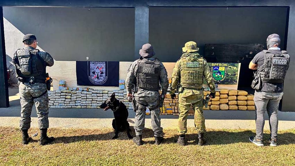 BPChoque prende três por tráfico de drogas e apreende mais de 285 kg de entorpecentes em operação integrada - Gente de Opinião