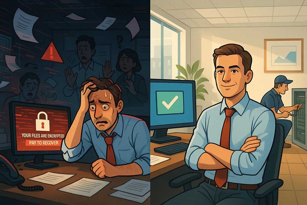 Quando tudo saiu do ar: a história de um empresário que aprendeu o valor da segurança digital - Gente de Opinião