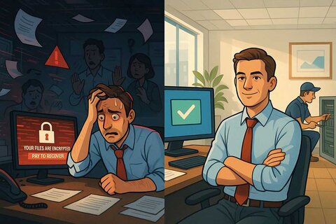 Quando tudo saiu do ar: a história de um empresário que aprendeu o valor da segurança digital