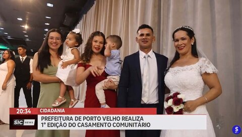 Prefeitura de Porto Velho realiza 1° edição do “Casamento Comunitário”
