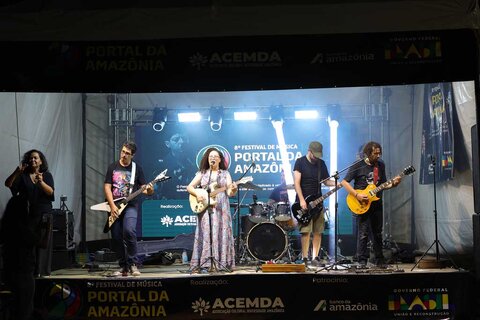 Festival de Música Portal da Amazônia agita Vilhena com dois dias de shows e celebração cultural