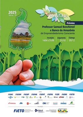 Inscrições para os prêmios Samuel Benchimol e Banco da Amazônia 2025 encerram dia 31