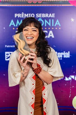 Gabriê vence “Melhor Artista Pop” no Prêmio Sebrae Amazônia de Música 2025