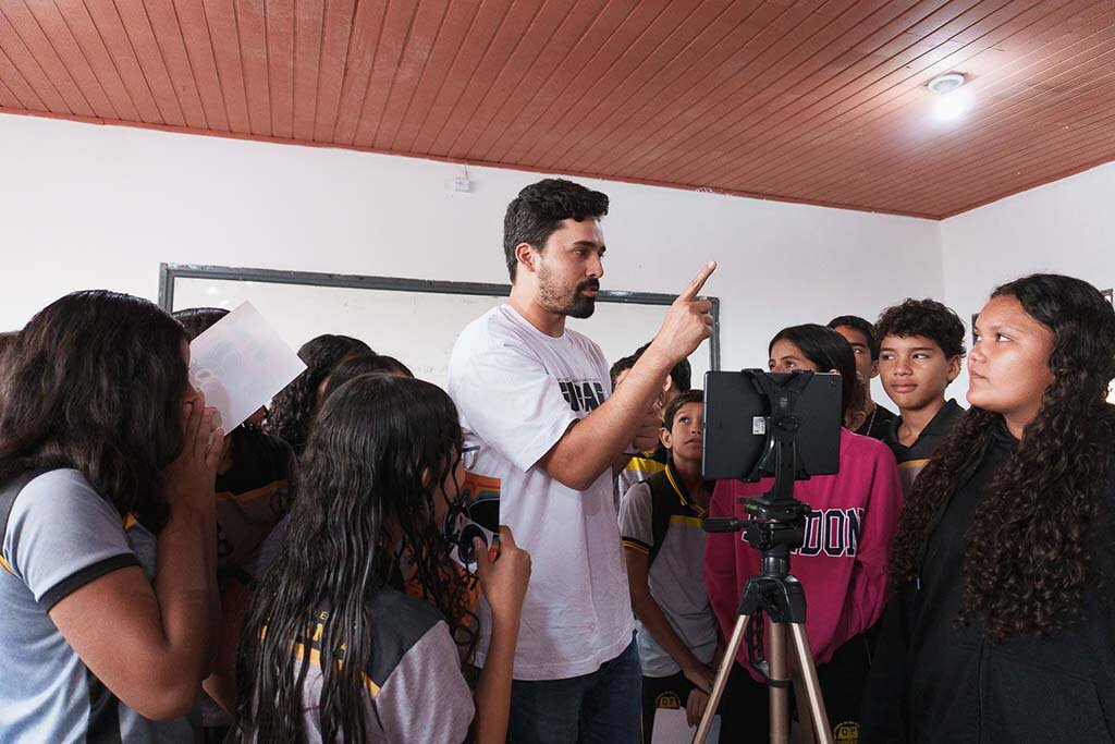 Oficina de animação proporciona experiência audiovisual a estudantes da rede pública de Porto - Gente de Opinião