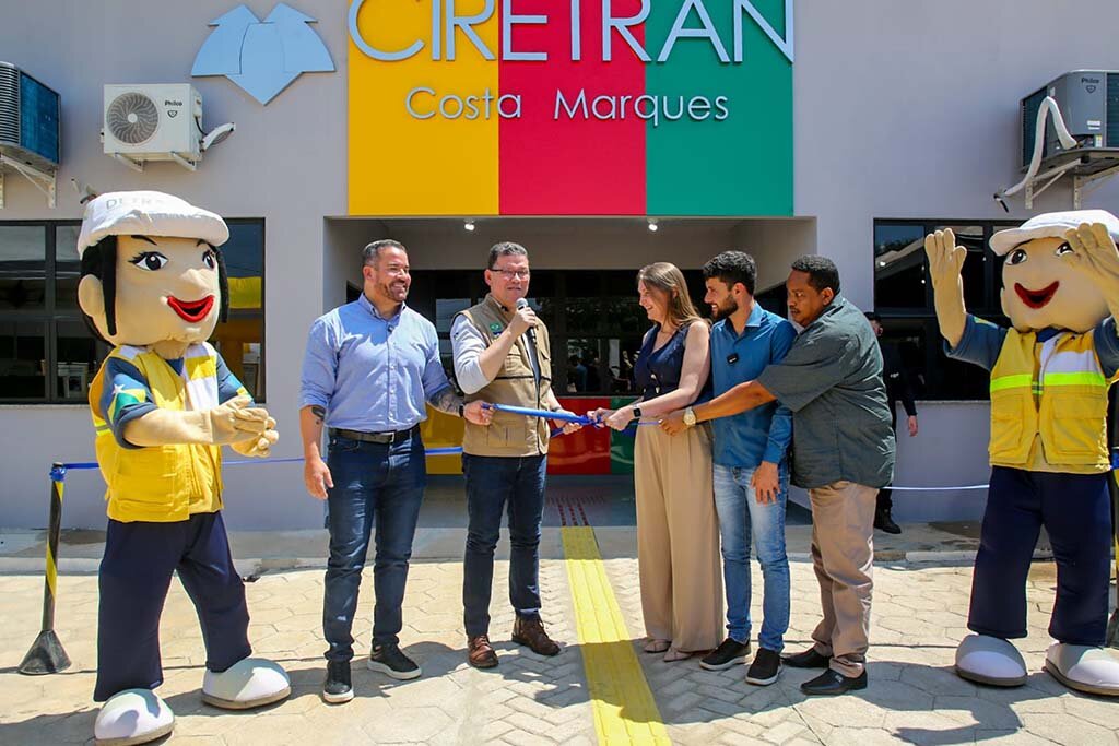 Com investimento de mais de R$ 2 milhões, governador Marcos Rocha entrega moderna Ciretran em Costa Marques - Gente de Opinião