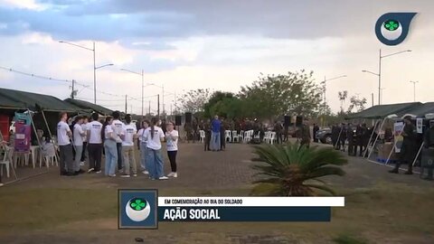 Ação Social da Fimca no Dia do Soldado