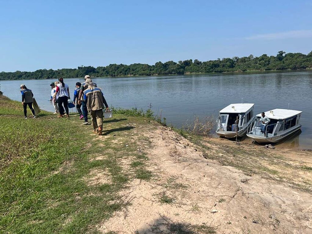 A equipe percorreu uma distância fluvial de 145 km, entre São Francisco do Guaporé e a comunidade de Pedras Negras, passando por Santo Antônio e Versalles - Gente de Opinião