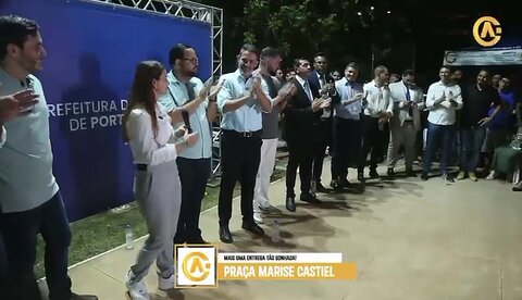 Inauguração da Praça Marise Castiel em Porto Velho
