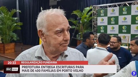 Mais de 400 famílias recebem a escritura de suas propriedades em Porto Velho