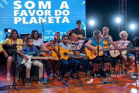 Música e sustentabilidade se encontram na mostra “Som a Favor do Planeta” em Ariquemes