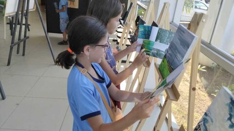 Alunos de escolas públicas de Vilhena visitaram 2ª Feira Cultural Encantos da Amazônia