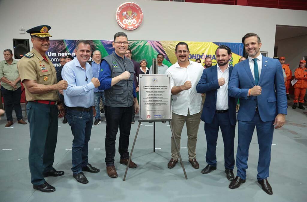 Governo de Rondônia inaugura quartel do Corpo de Bombeiros em Buritis e reforça segurança à população - Gente de Opinião