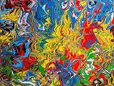 Transcendência, acrílica sobre tela (Viriato Moura)
