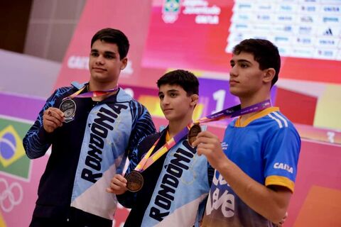 Dois bronzes e uma prata: três irmãos iranianos fazem história por Rondônia nos Jogos da Juventude 2025