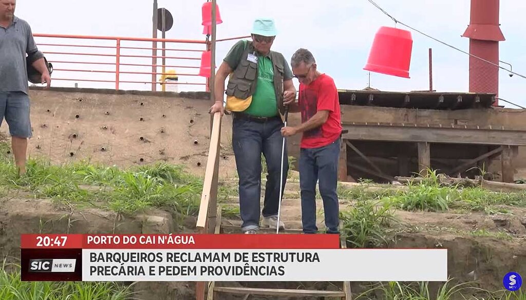 Barqueiros reclamam de estrutura precária do Porto do Cai N’Água - Gente de Opinião
