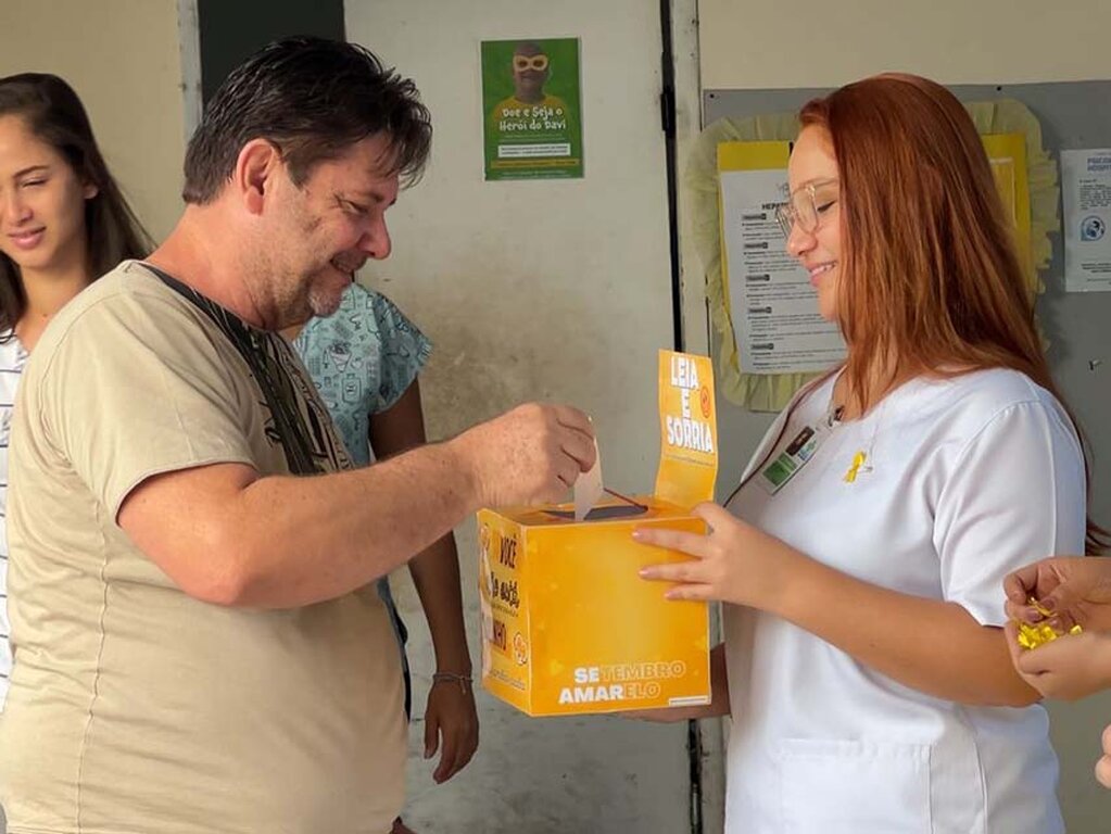 Acadêmicos de Enfermagem da FIMCA promovem ação do Setembro Amarelo no Hospital João Paulo II - Gente de Opinião