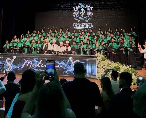 Medicina da Faculdade Metropolitana: primeira turma se forma em curso com excelência reconhecida pelo MEC (nota 5)