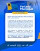 Feriado de Criação do Município de Porto Velho em 02 de outubro de 2025 
