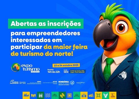 Abertas as inscrições para empreendedores interessados em participar da maior feira de turismo do norte