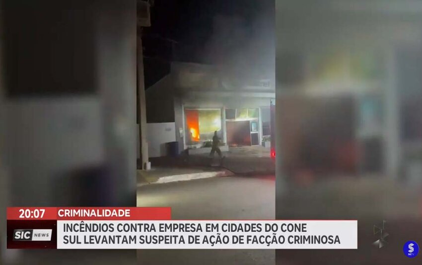 Incêndios contra empresa em cidades do Cone Sul levantam suspeita de ação de facção criminosa
