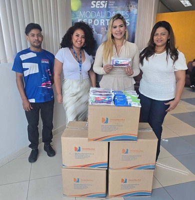 SESI-RO doa 500 kits de saúde bucal para projeto social do Unicef em Porto Velho