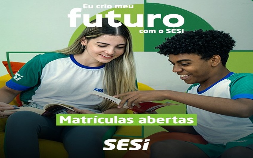 SESI-RO abre matrículas para alunos novos em 2026