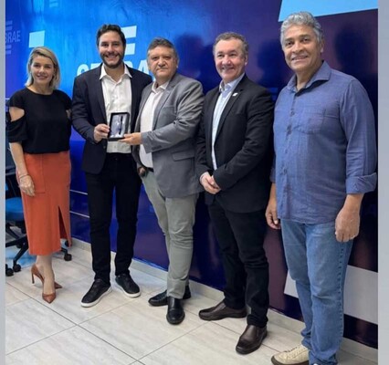 Deputado Federal Maurício Carvalho realiza visita institucional ao Sebrae em Rondônia