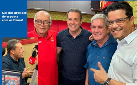 O mestre Luxemburgo em Porto Velho: um grande personagem do nosso futebol agora quer ser senador 