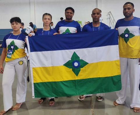 Vilhena se destaca no JIR 2025 com vice-campeonato na capoeira
