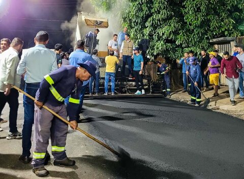 Governador Marcos Rocha destaca ampliação das obras de asfalto em Ji-Paraná