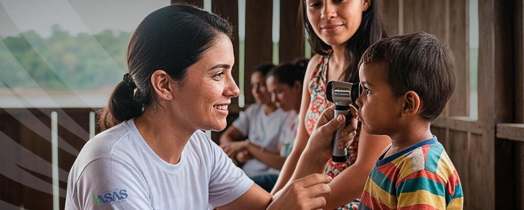 De acordo com Redano, o projeto será desenvolvido em parceria com o Instituto Asas pela Amazônia e tem como meta a realização de 3.700 consultas oftalmológicas (Foto: Divulgação I Instituo Asas) - Gente de Opinião