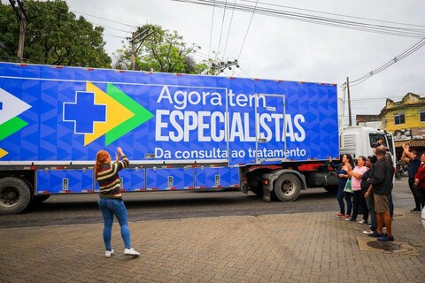Carretas da saúde da mulher do Agora Tem Especialistas levam exames e diagnósticos de câncer para Porto Velho (RO)