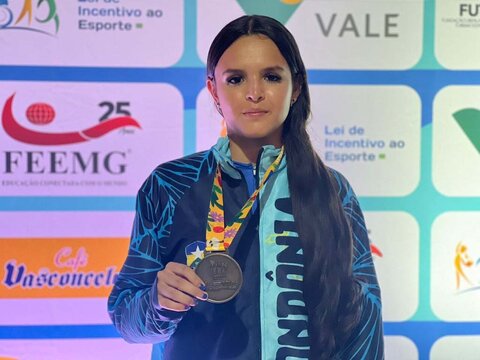 Atleta rondoniense conquista duas medalhas de bronze na série ouro do ciclismo nos Jogos Escolares Brasileiros 2025