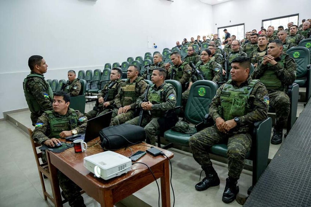 Reunião de inicio da Operação “Protetor dos Biomas”, com apresentação da atividades e planejamentos da operação com os profissionais da área - Gente de Opinião