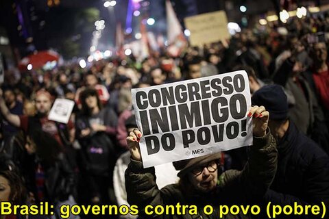 Brasil: governos contra o povo
