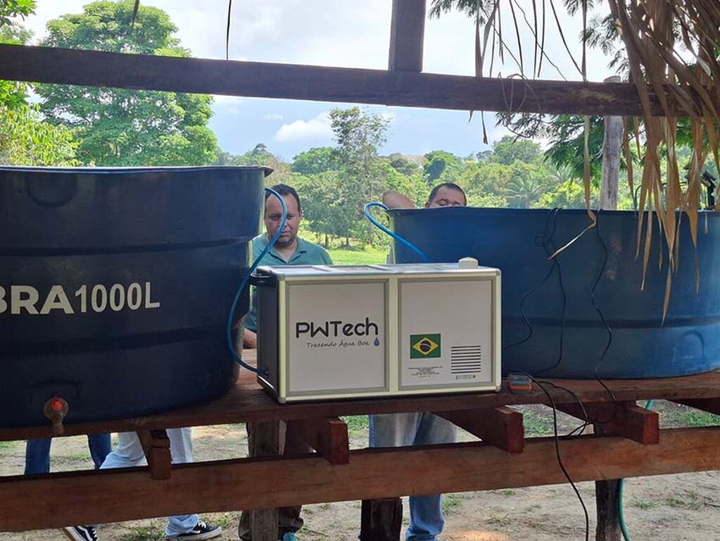 Famílias do baixo Madeira recebem filtro de água potável que reduz escassez hídrica - Gente de Opinião