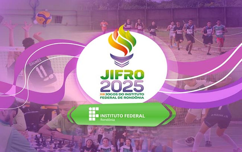 Contagem regressiva: 10 dias para iniciar a XIII Edição dos Jogos do IFRO
