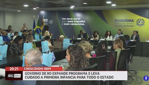 Governo expande programa "Crescendo Bem" e leva cuidados a primeira infância para todo o estado