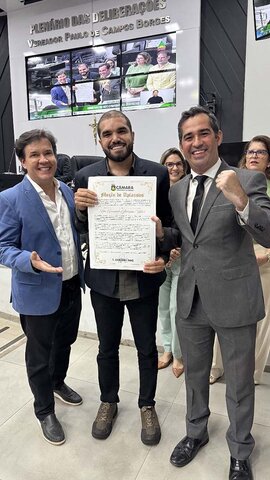 Egresso de sucesso: aluno da FIMCA recebe Moção de Aplausos da Câmara Municipal de Cuiabá pelo destaque na Odontologia - Gente de Opinião