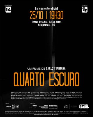 Curta-metragem “Quarto Escuro”, de Carlos Santana, tem estreia oficial em Ariquemes
