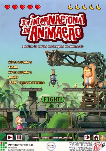 Dia Internacional da Animação em Porto Velho mobiliza universidades públicas em Porto Velho - Gente de Opinião
