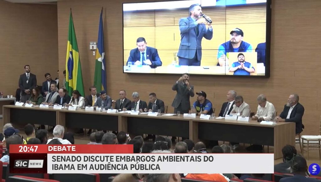 Senado veio a Porto Velho para debater embargos ambientais do Ibama - Gente de Opinião