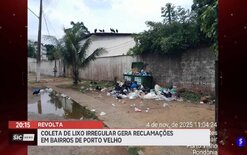 Decisões judiciais provocam cáos na coleta de lixo em PVH