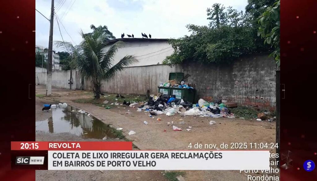 Decisões judiciais provocam cáos na coleta de lixo em PVH - Gente de Opinião