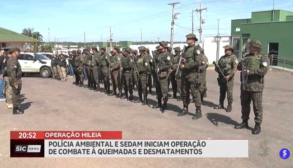 Polícia Ambiental e Sedam iniciam operação de combate à queimadas e desmatamentos - Gente de Opinião
