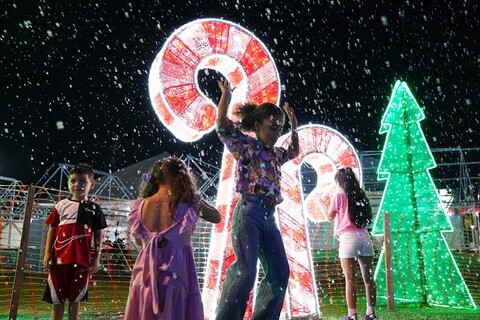 Mais de 103 mil pessoas passaram pelo Parque da Cidade desde a abertura do Natal